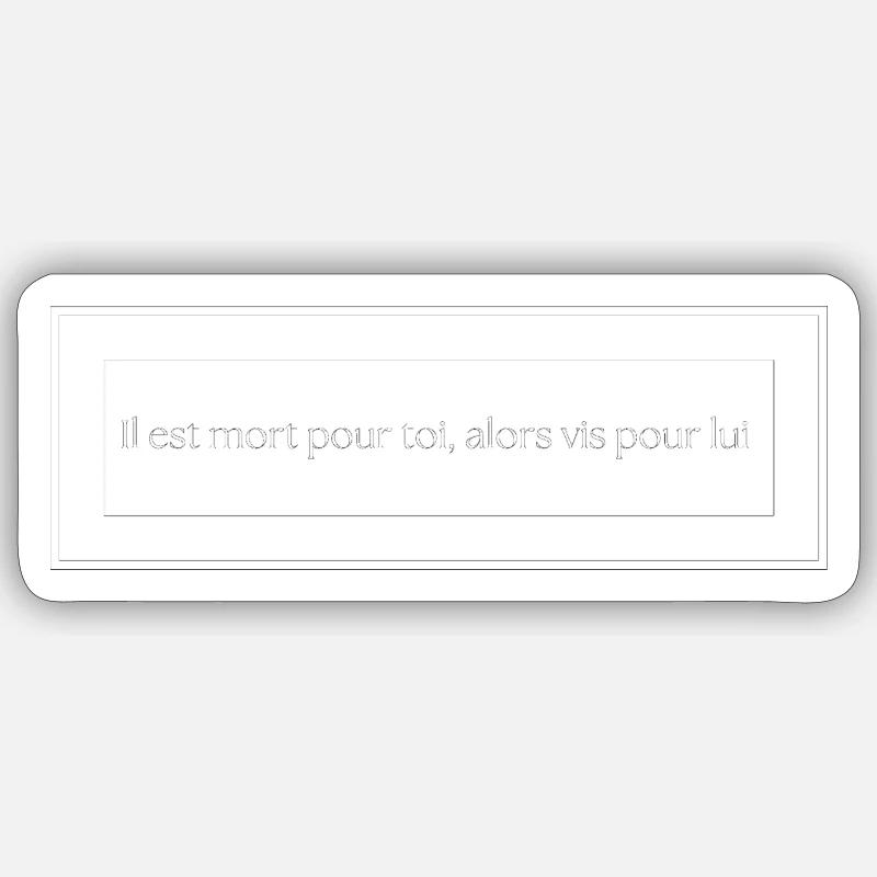 Sticker taille S (10 x 10 cm) - 