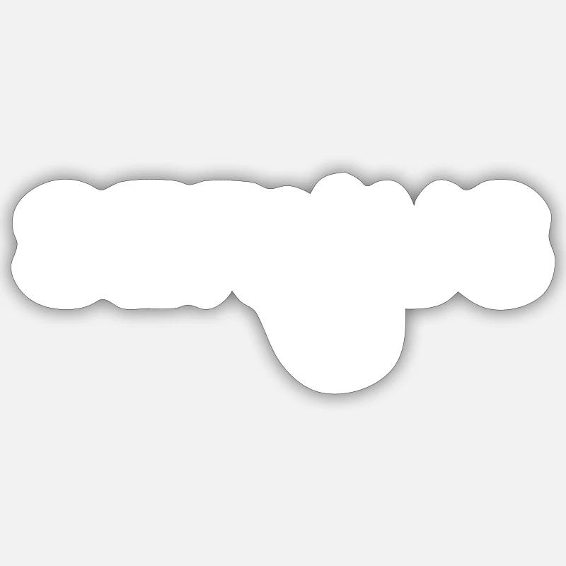 Servus - Gruß - bayerisch Sticker Größe S (10 x 10 cm)