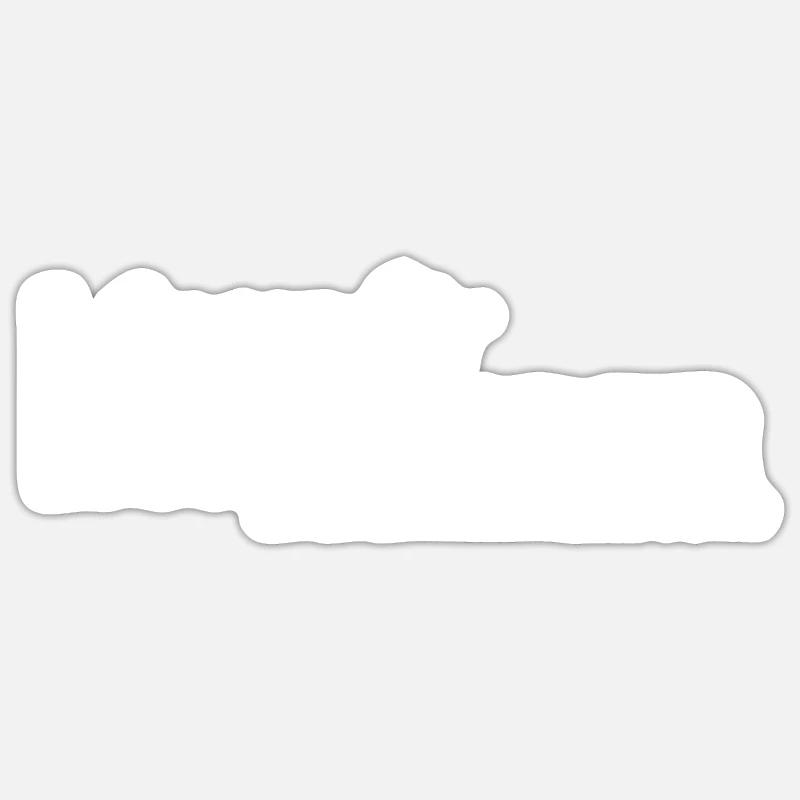 Instructor - Sticker size S (10 x 10 cm) - white matte