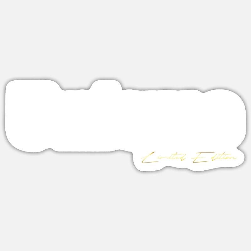 Unique - Sticker size S (10 x 10 cm) - white matte