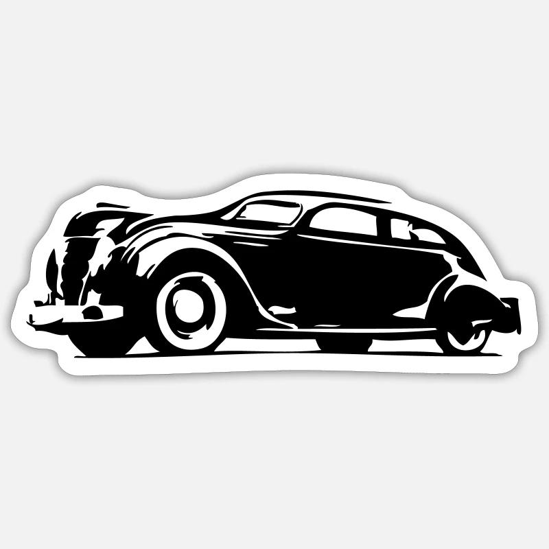 Sedan Sticker size S (10 x 10 cm)
