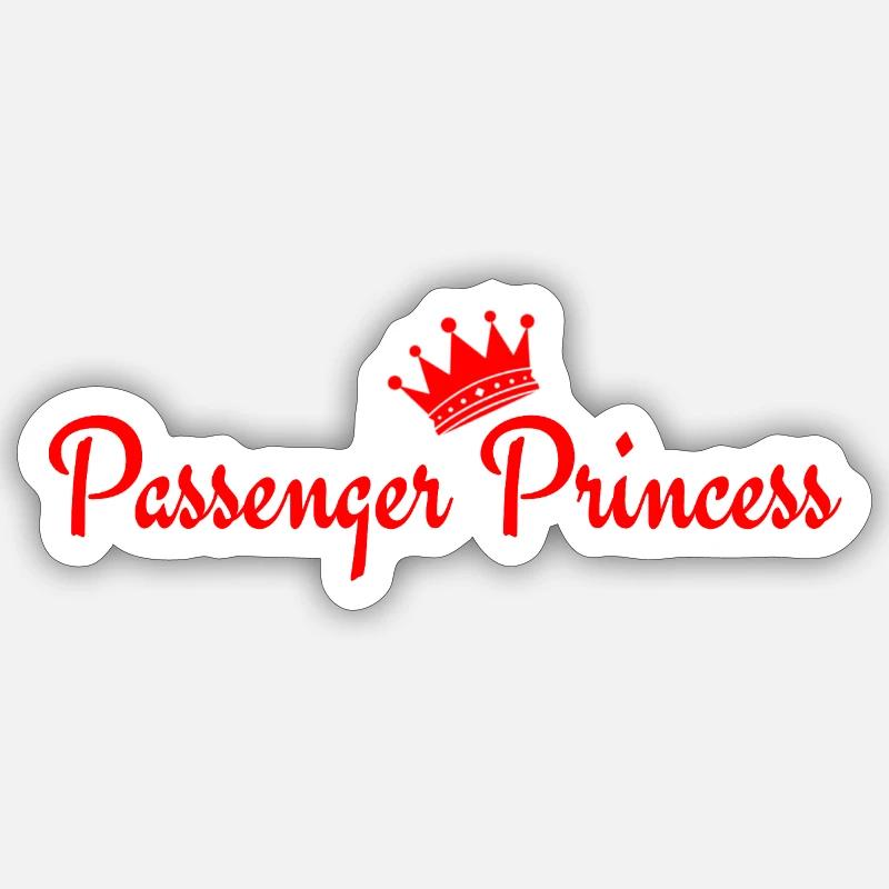 Passagier - Sticker Größe S (10 x 10 cm) - Mattweiß