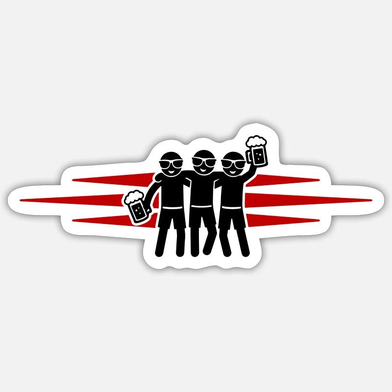 Sticker taille S (10 x 10 cm) - 