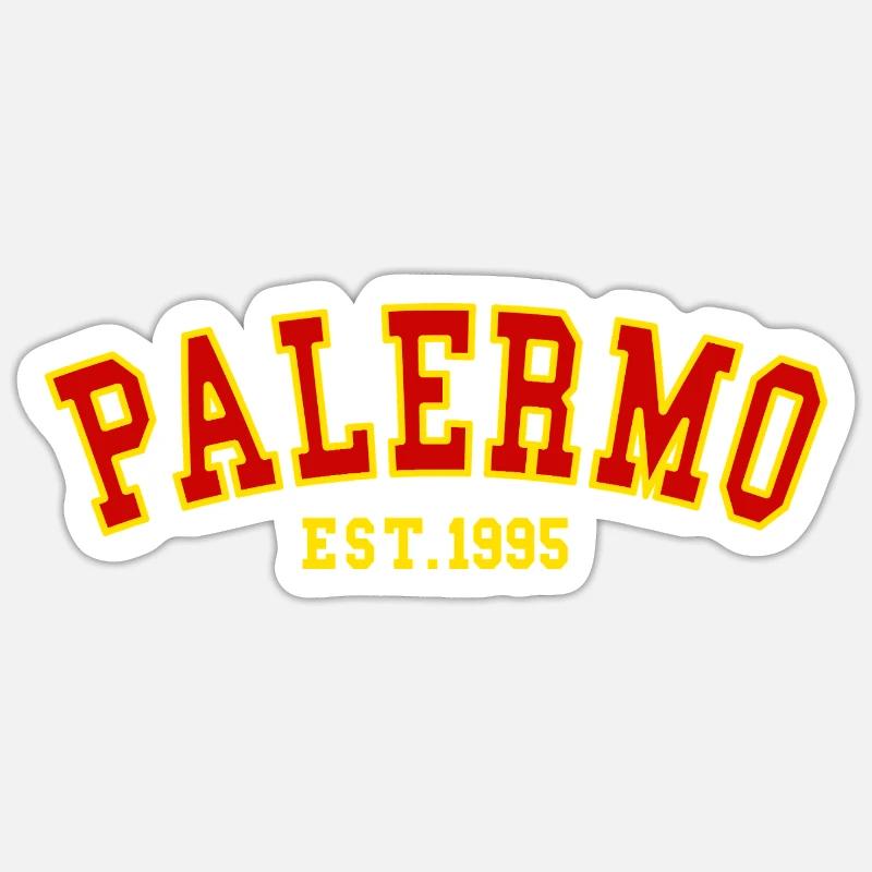 Palermo Est.1995 Sticker Größe S (10 x 10 cm)