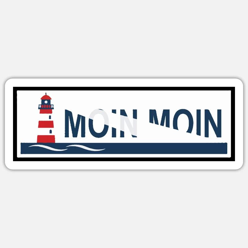 Basse-Saxe Moin Moin Sticker taille S (10 x 10 cm)