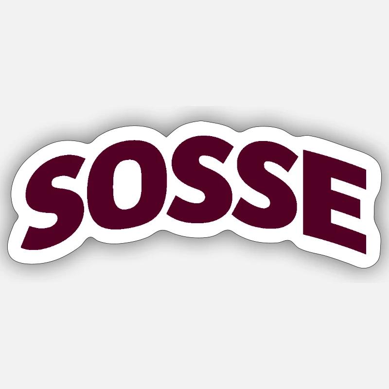 Sosse Forever - Sticker size S (10 x 10 cm) - white matte
