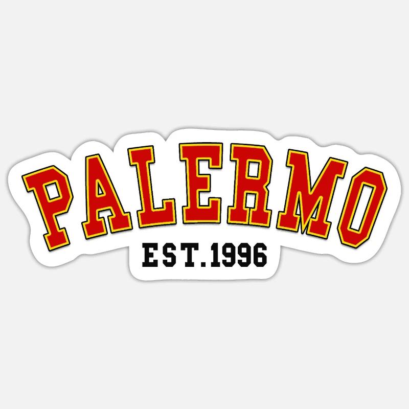 Palermo Est 1996 - Sticker size S (10 x 10 cm) - white matte
