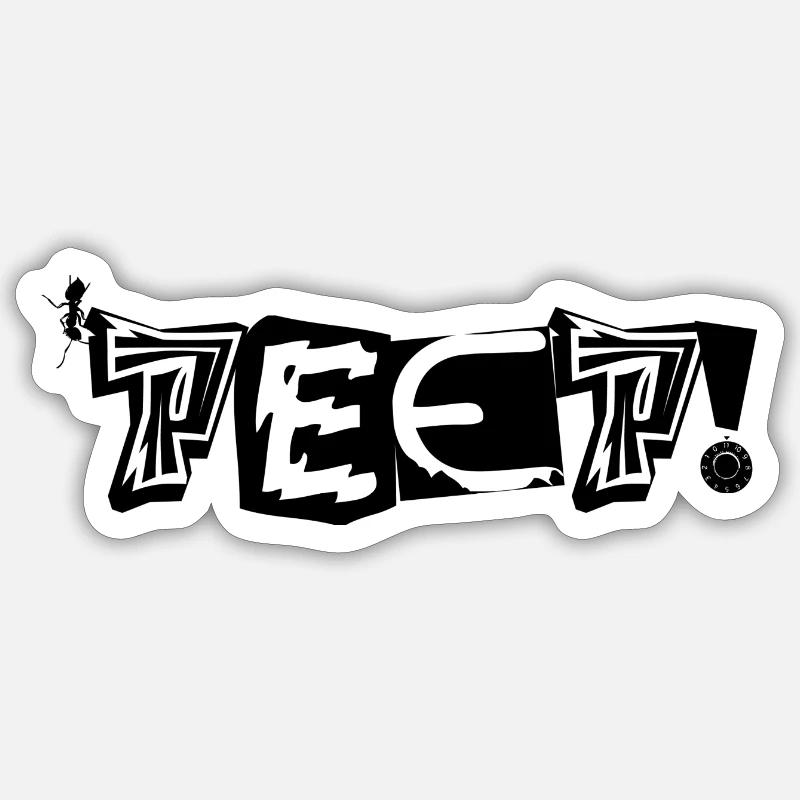 Sticker Größe S (10 x 10 cm) - 