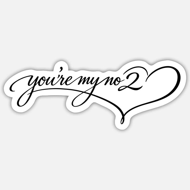 NO2 - Sticker taille S (10 x 10 cm) - blanc mat