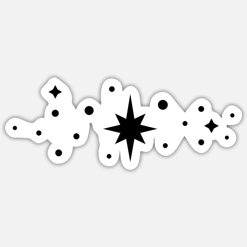 Poussière de Fée - Sticker taille S (10 x 10 cm) - blanc mat