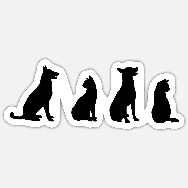 Sticker Größe S (10 x 10 cm) - 