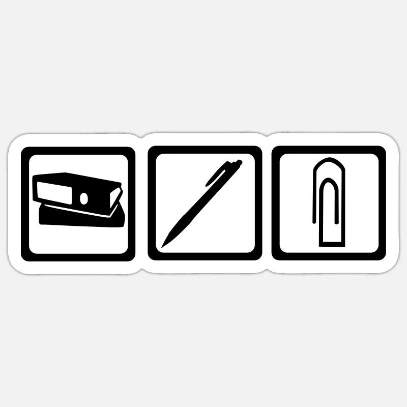 Office Sticker size S (10 x 10 cm)