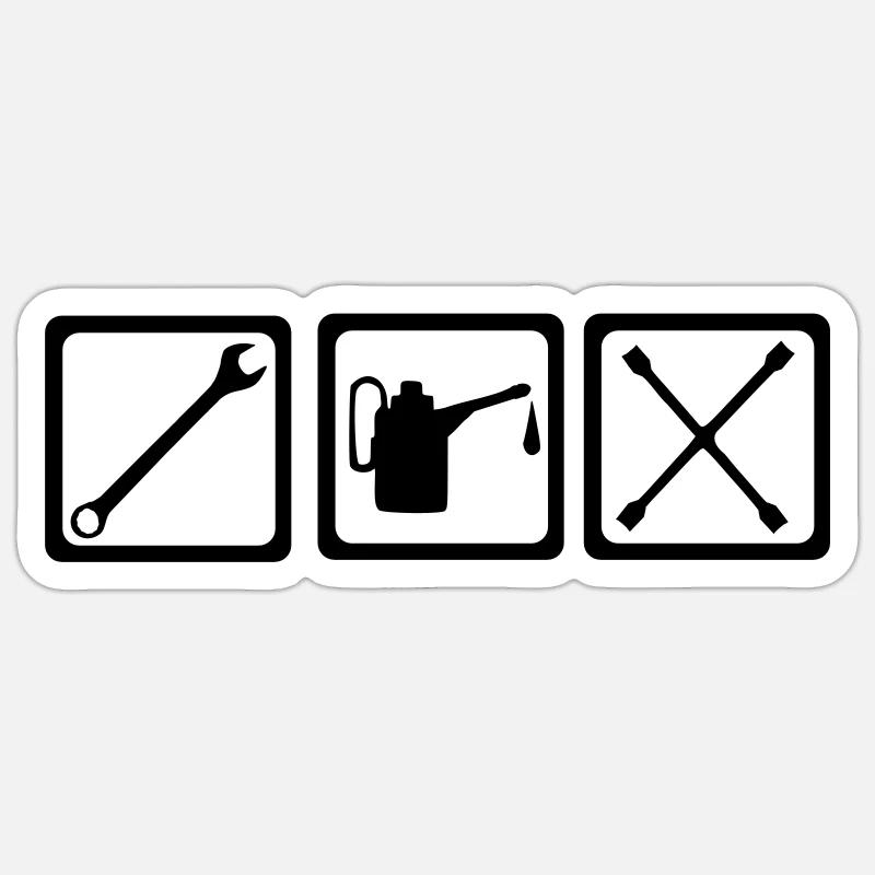 Sticker taille S (10 x 10 cm) -