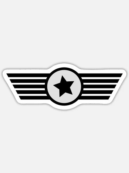  - Sticker Größe S (10 x 10 cm) - Mattweiß