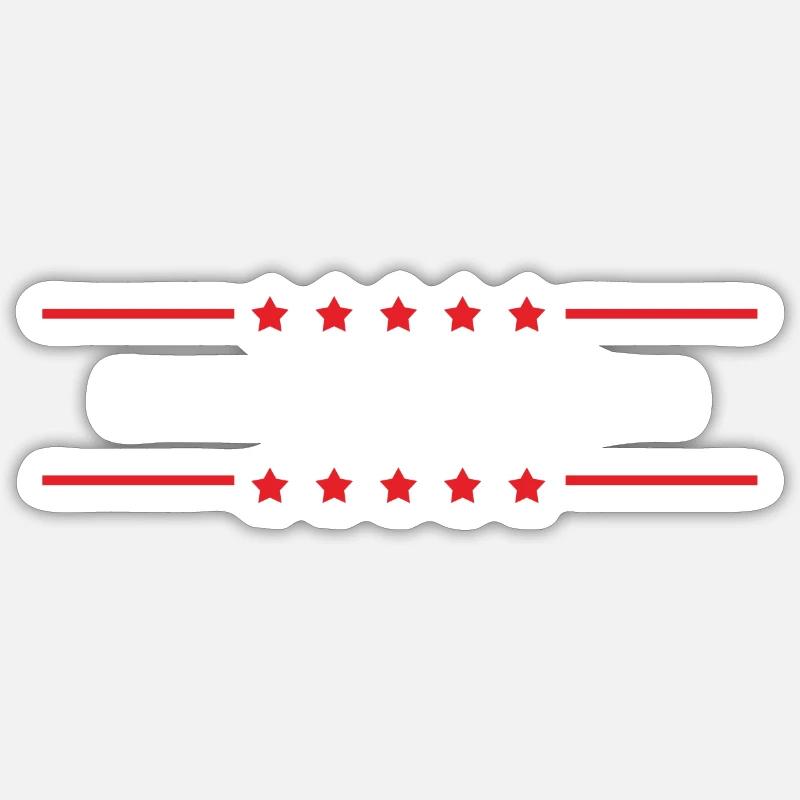 Faire Rap Great Again Sticker taille S (10 x 10 cm)