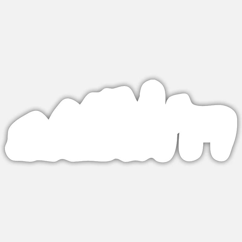 Evolution Esel Maultier Tier Geschenk idee Sticker Größe S (10 x 10 cm)