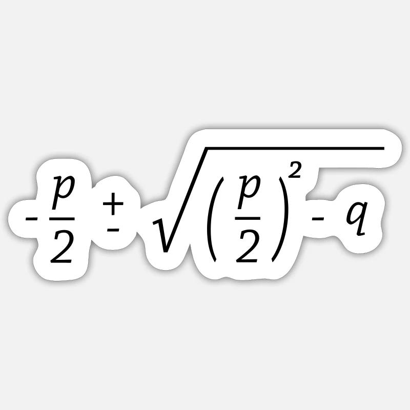 PQ formula Sticker size S (10 x 10 cm)