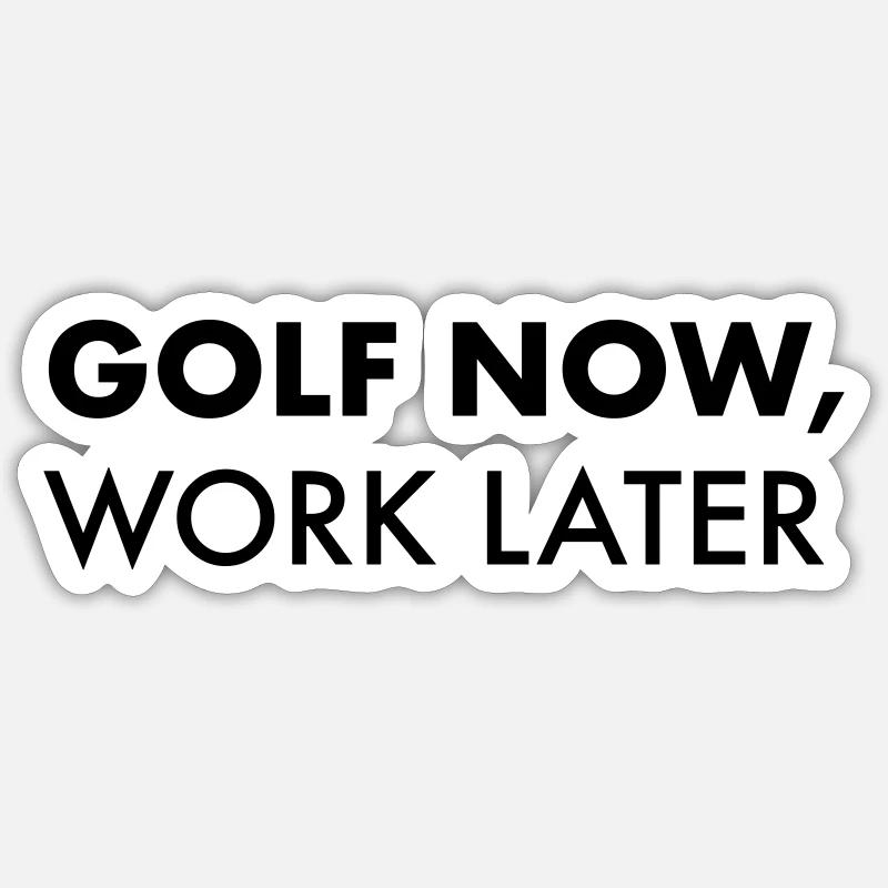 Golf Sticker Größe S (10 x 10 cm)