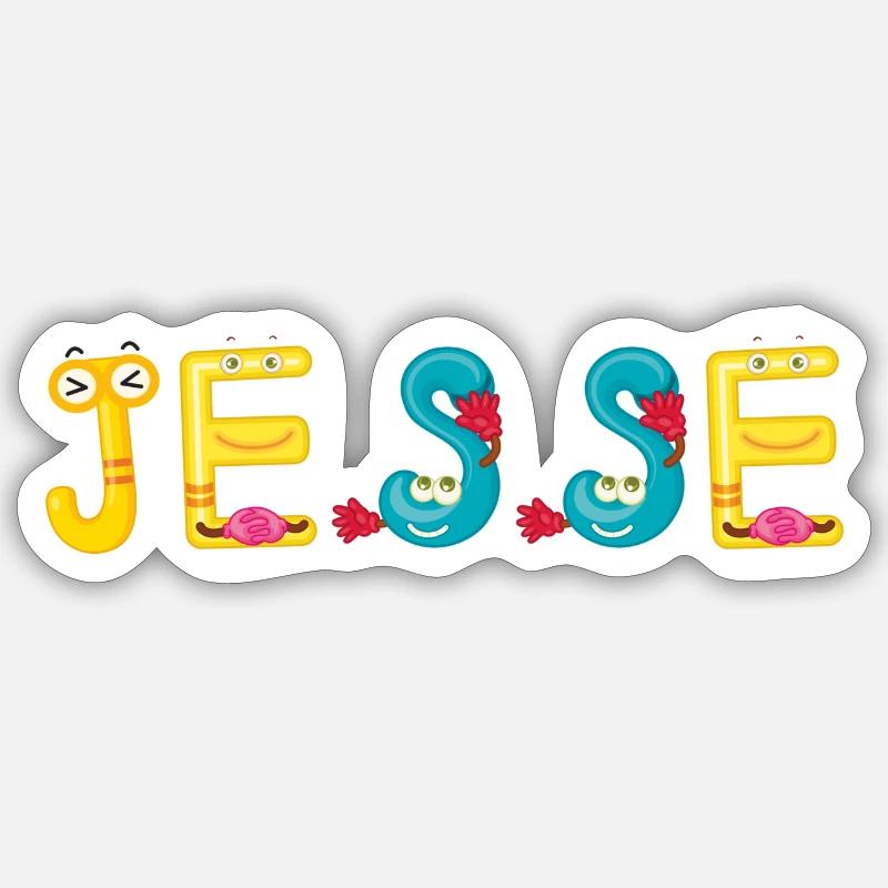 Jesse Sticker size S (10 x 10 cm)