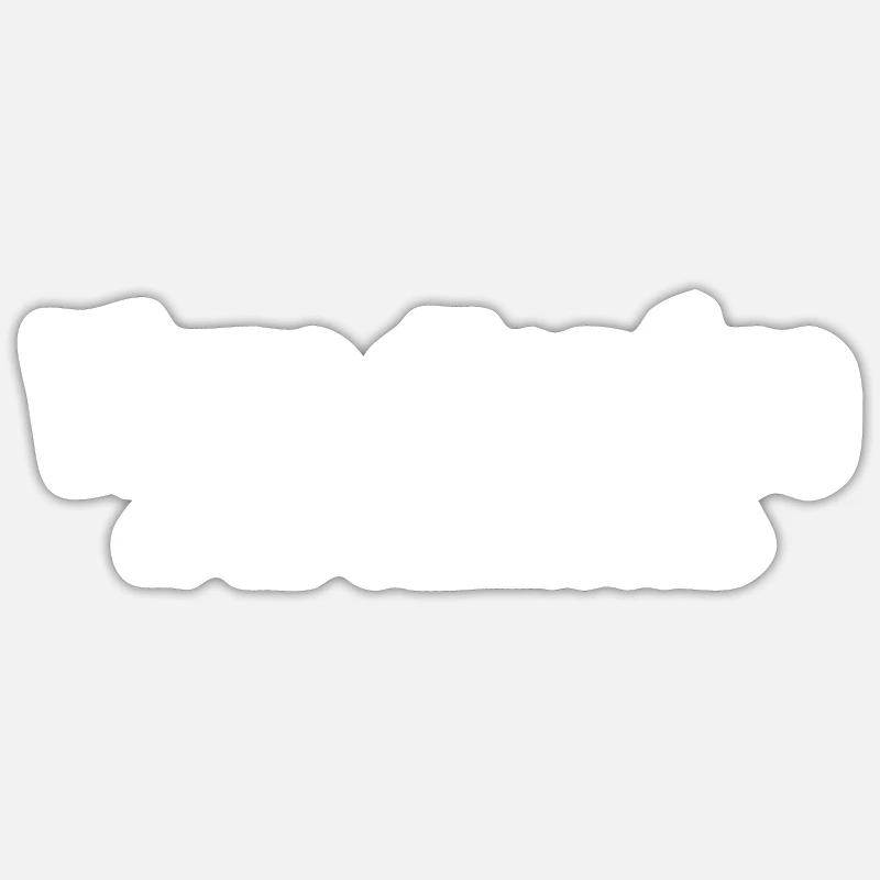 Vivre d'apéro et de saucisson Sticker taille S (10 x 10 cm)