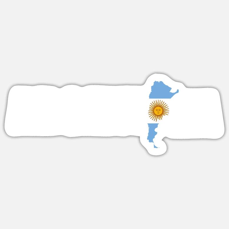 Argentinien Sticker Größe S (10 x 10 cm)