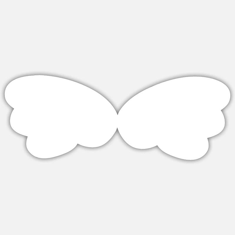 wing Sticker size S (10 x 10 cm)
