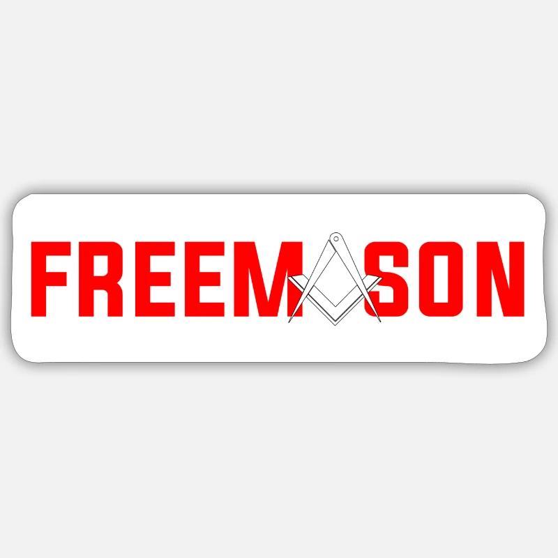 Freemason FREEMASON angle compass Sticker size S (10 x 10 cm)