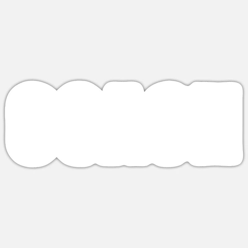 COACH - Sticker Größe S (10 x 10 cm) - Mattweiß