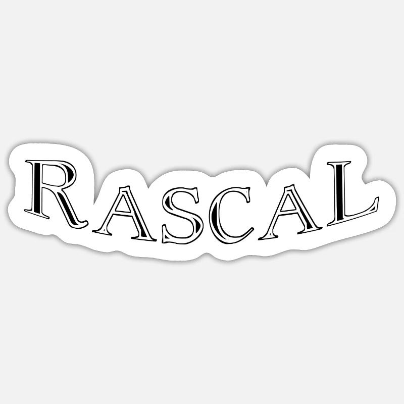 Rascal Sticker Größe S (10 x 10 cm)