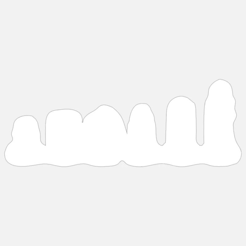 Chess Pieces Chess Player Chess - Sticker size S (10 x 10 cm) - white matte