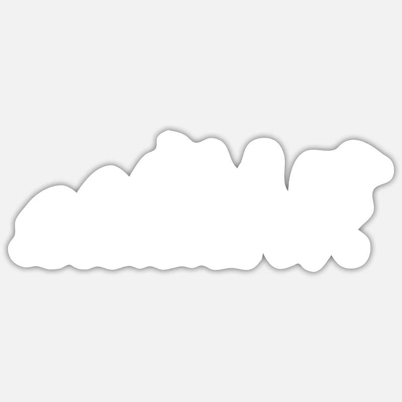 Fußball Evolution Geschenkidee Sticker Größe S (10 x 10 cm)