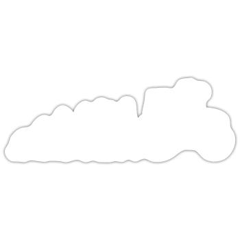 Tractor - Evolution - Trekker - Farmer - Sticker size S (10 x 10 cm) - white matte - Front
