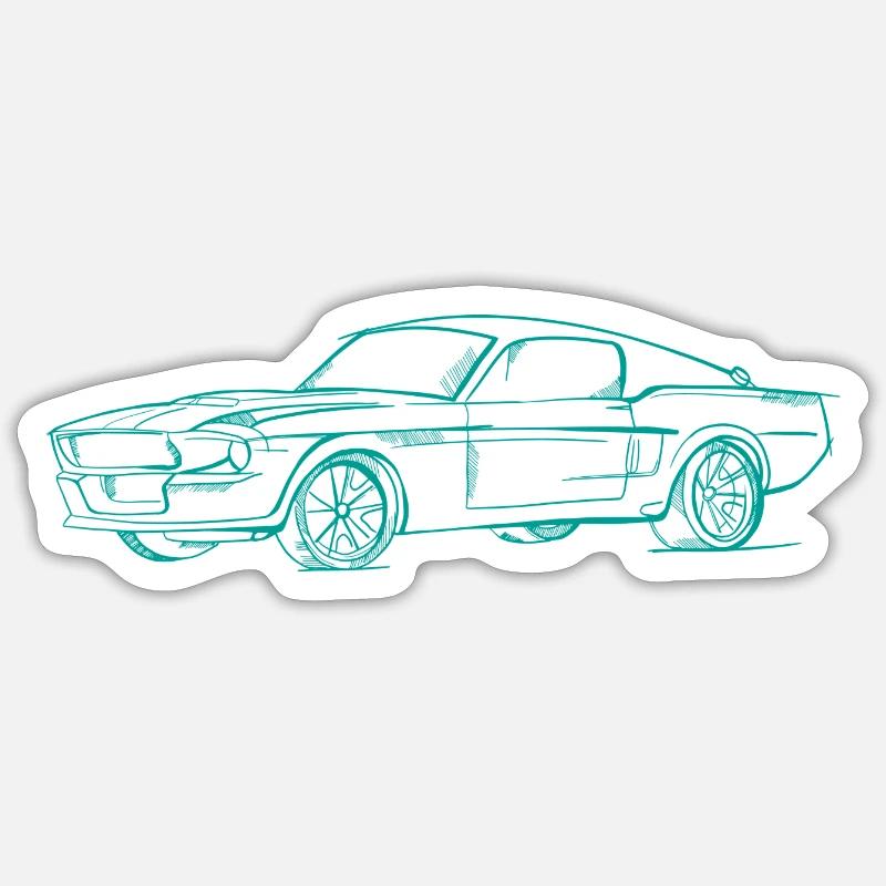 Sticker Größe S (10 x 10 cm) - 