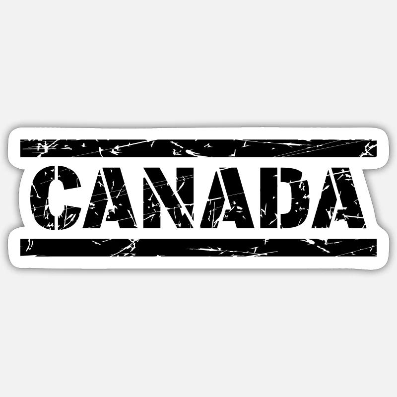 Canada Sticker size S (10 x 10 cm)