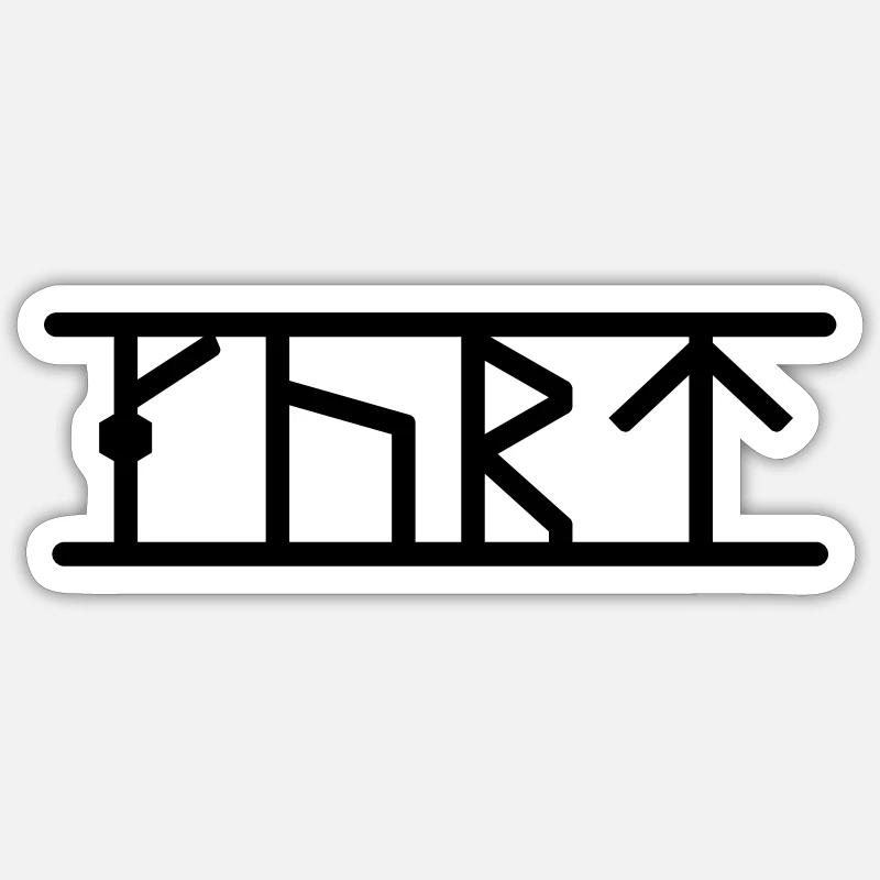 Kurt Sticker Größe S (10 x 10 cm)