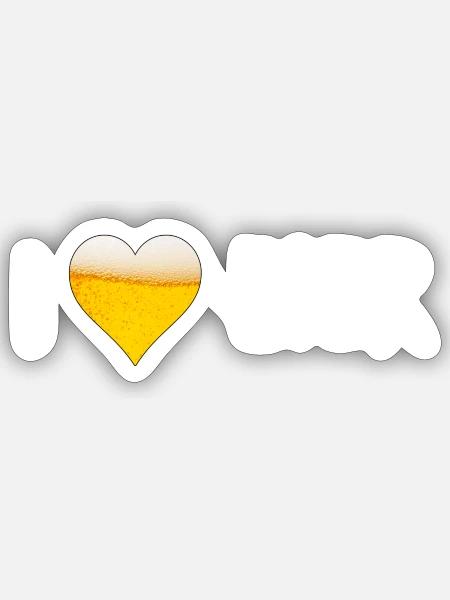 - Sticker Größe S (10 x 10 cm) - Mattweiß