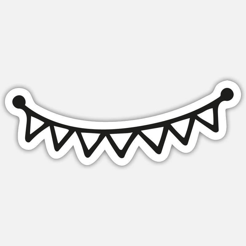 Sticker Größe S (10 x 10 cm) - 