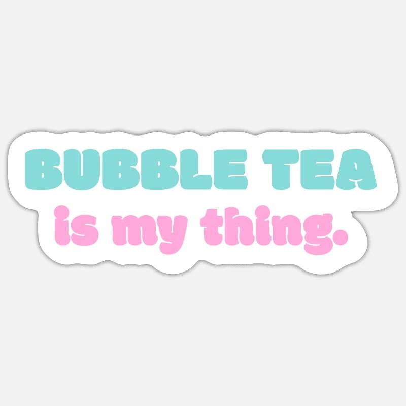 Mein Ding - Sticker Größe S (10 x 10 cm) - Mattweiß