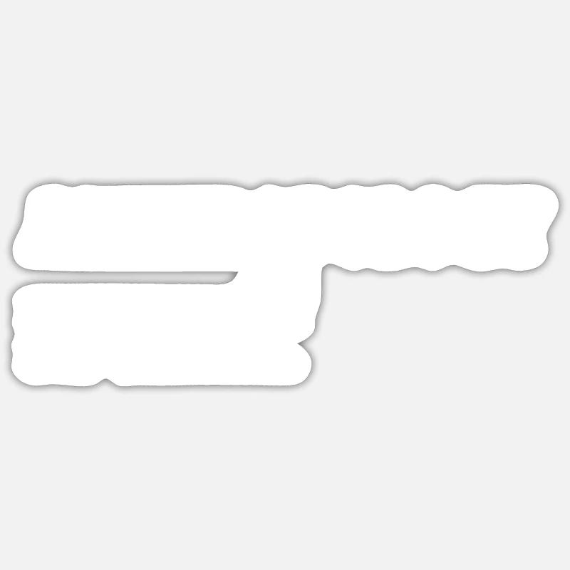 Aber schmutziger Joker oder Komiker Gift Sticker Größe S (10 x 10 cm)