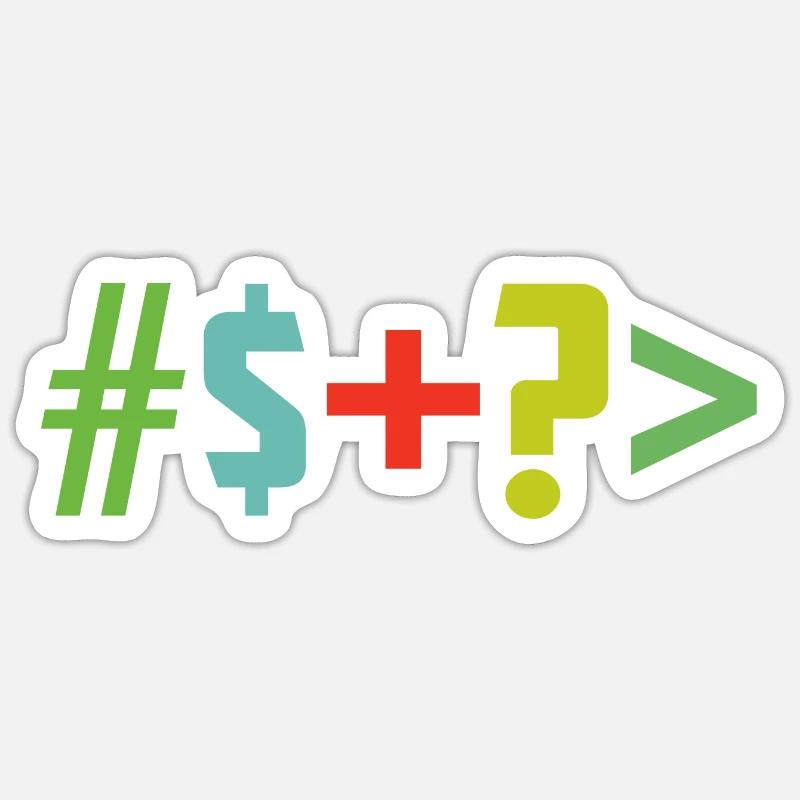 Sticker size S (10 x 10 cm) - 