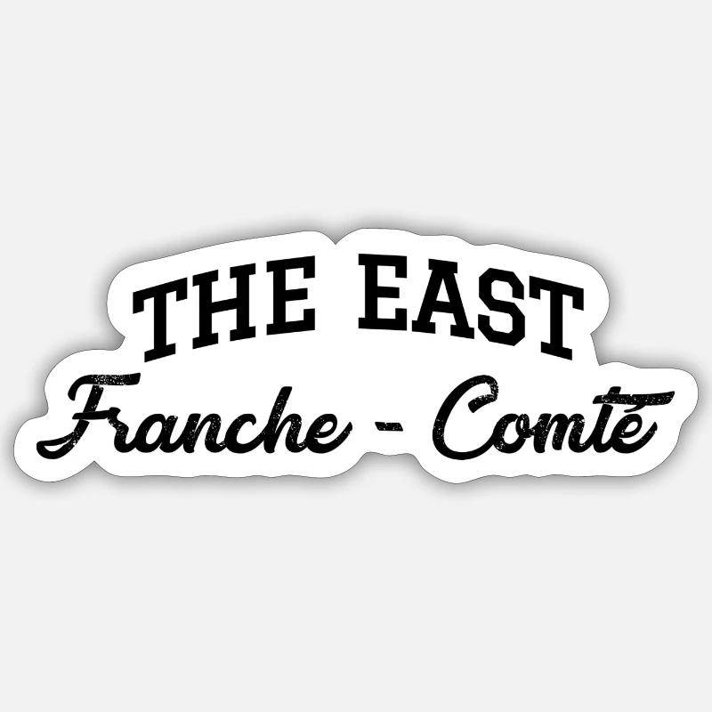 DIE EAST Franche-Comté Sticker Größe S (10 x 10 cm)