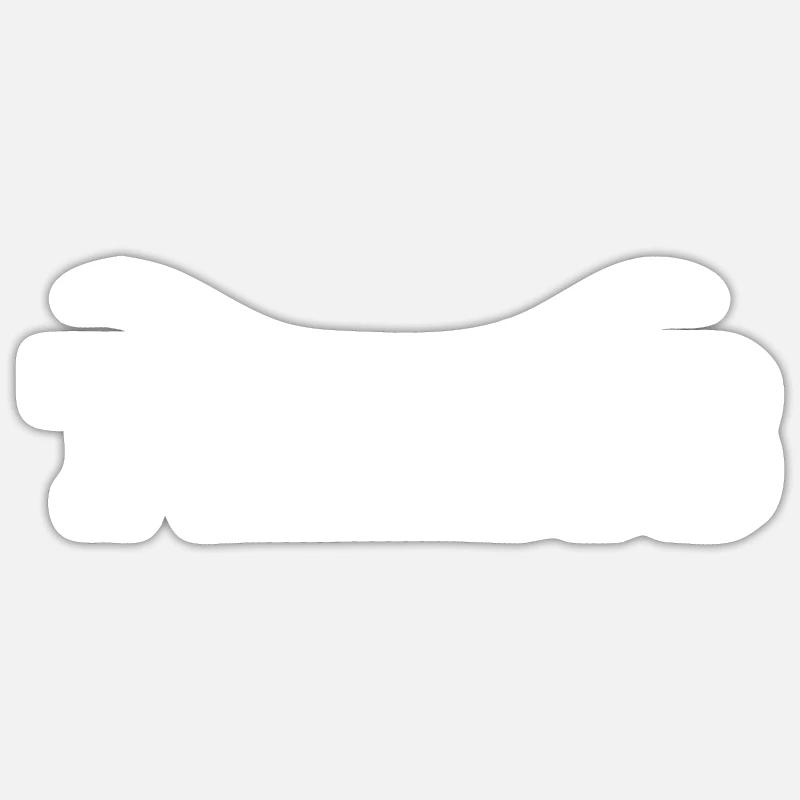 texas longhorn - Sticker Größe S (10 x 10 cm) - Mattweiß
