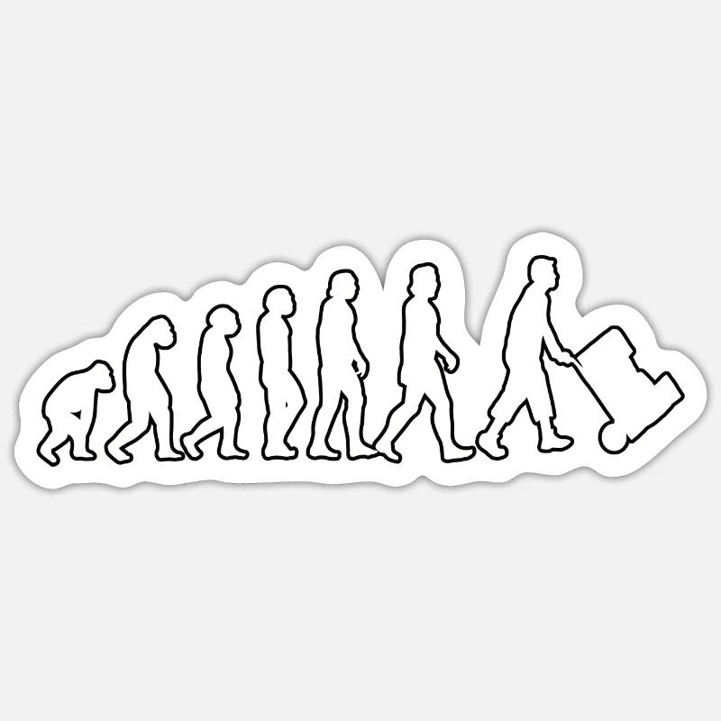 Warehouse Worker Logistics Gift Warehouse Logistics Sticker size S (10 x 10 cm)