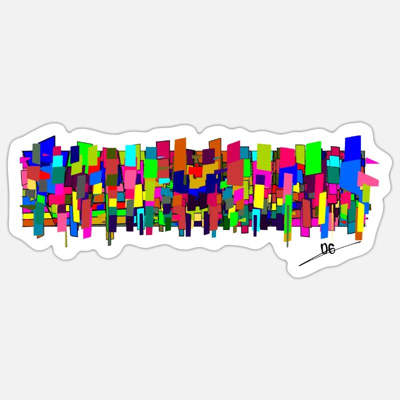 Sticker taille S (10 x 10 cm) - 