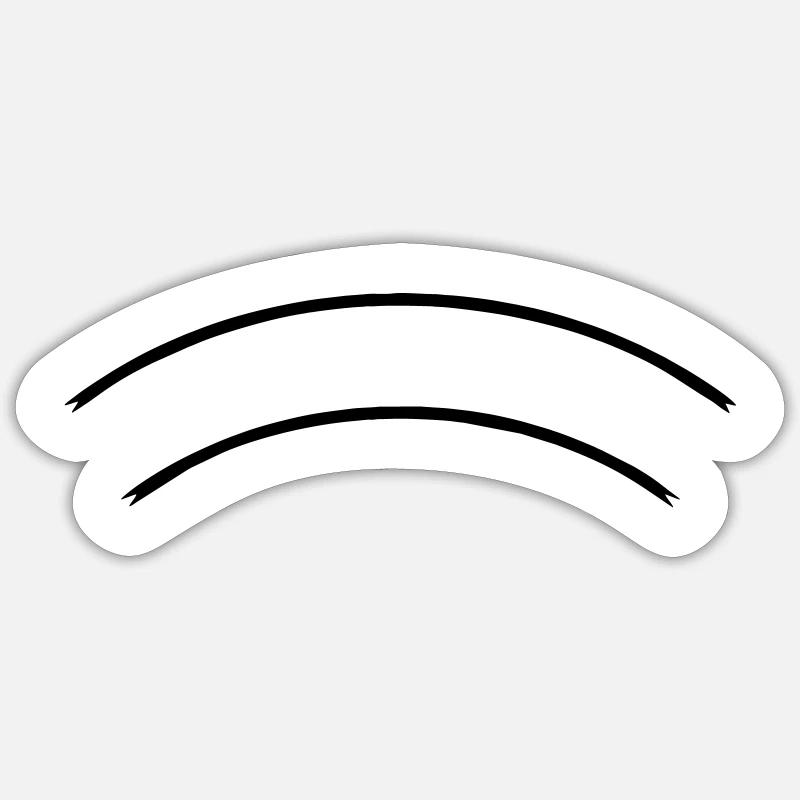 wappen vorlage Sticker Größe S (10 x 10 cm)