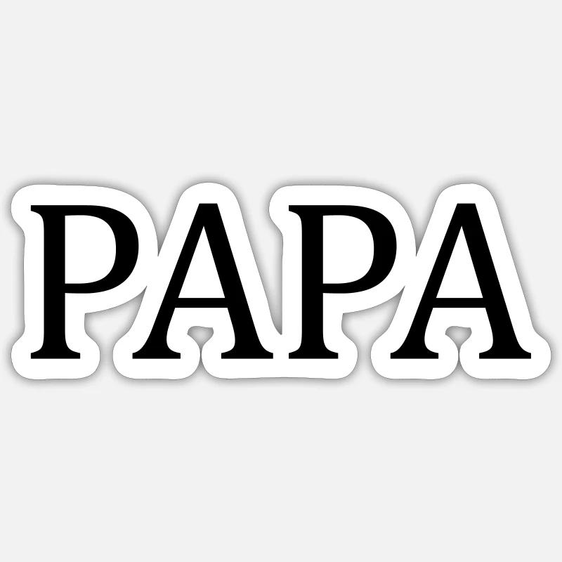 Dad Sticker size S (10 x 10 cm)