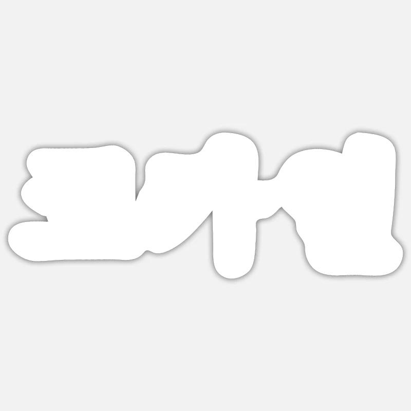 Sticker taille S (10 x 10 cm) - 