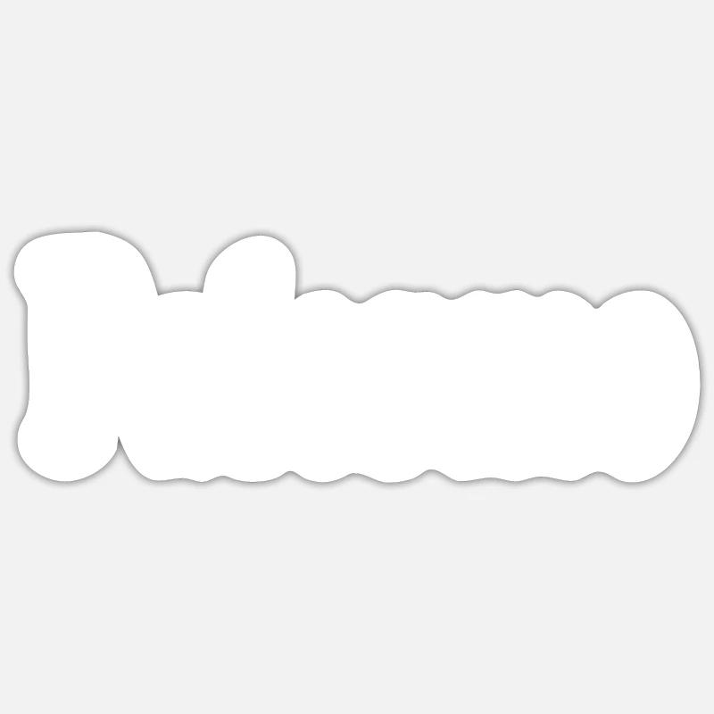 Palermo - Sticker size S (10 x 10 cm) - white matte