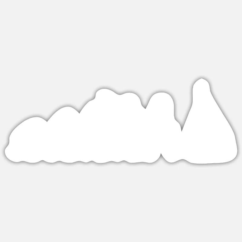 Évolution Voilier Bateau Sticker taille S (10 x 10 cm)