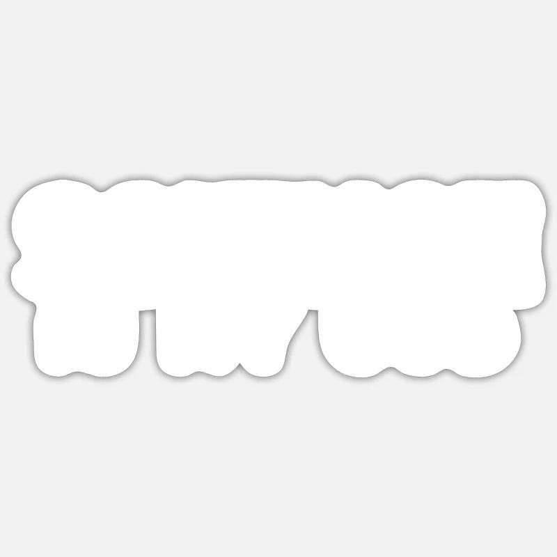 Science Athéisme - Sticker taille S (10 x 10 cm) - blanc mat